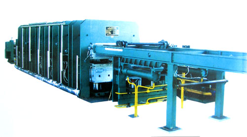 平板硫化机组
